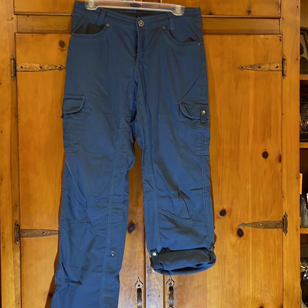 Womens Kuhl Roll-up Hiking Pants - Blue